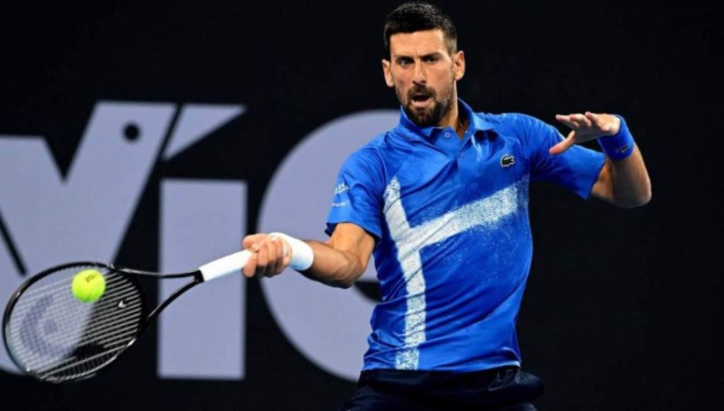 Djokovic thắng trận cuối năm 2024 tại Brisbane International