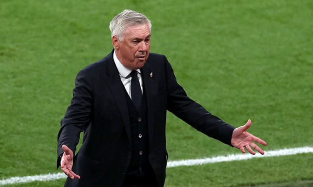 HLV Carlo Ancelotti trách cầu thủ Real Madrid chơi sai chiến thuật