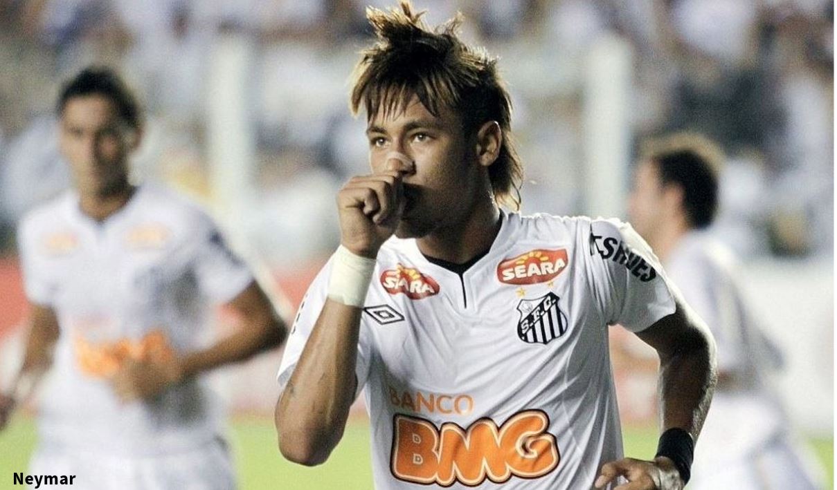 Neymar thời điểm còn chơi cho santos